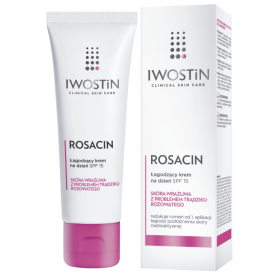 Iwostin Rosacin Łagodzący krem na dzień SPF 15 40 ml